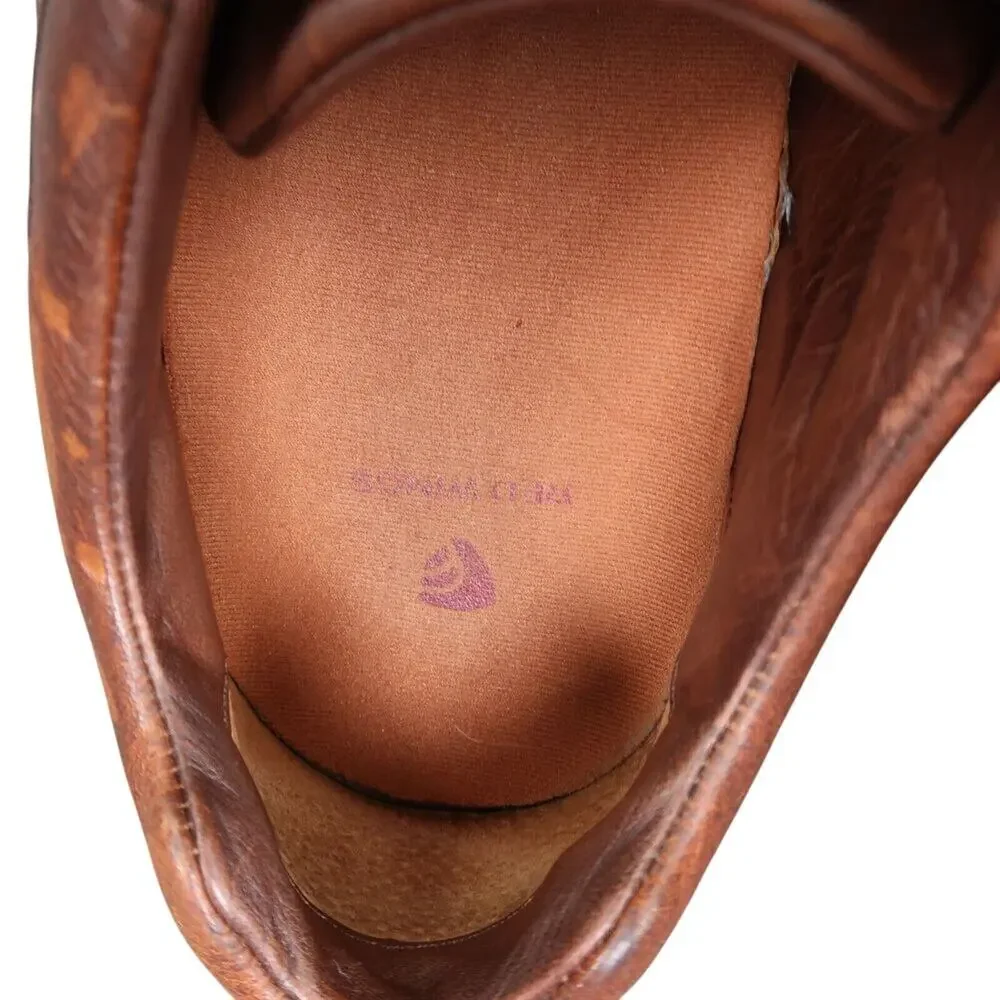 Red Wing Shoes Mens 11 Casual Chukka Derby Moc Leather Brown Comfort Lace Up EE